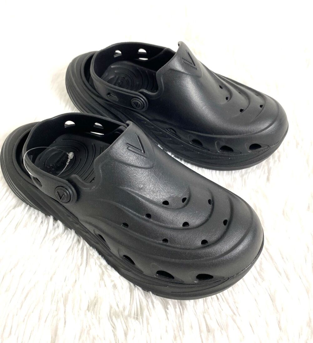 Vionic Mules Wave Recovery Rx Clogs Unisex Black Women Size 5 Men 3 Slingback